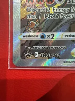 2019-2023 Pokemon SWSH Black Star Promos Charizard VST #SWSH262 - Image 2