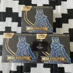 Pokemon TCG Mega Evolution Mega Lucario Elite Trainer Box ETB IN HAND NEW SEALED - Image 1