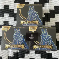 Pokemon TCG Mega Evolution Mega Lucario Elite Trainer Box ETB IN HAND NEW SEALED - Image 2