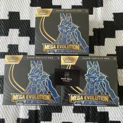 Pokemon TCG Mega Evolution Mega Lucario Elite Trainer Box ETB IN HAND NEW SEALED - Image 3