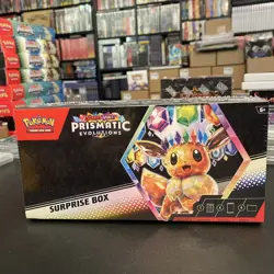 Pokemon TCG Scarlet & Violet Prismatic Evolutions Surprise Box - New Sealed - Image 1