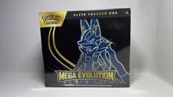 NEW FACTORY SEALED Pokemon TCG Mega Evolution Elite Trainer Box - Mega Lucario - Image 1