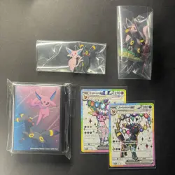 Pokemon Prismatic Evolutions Premium Figure Collection Umbreon Espeon Promo + - Image 1