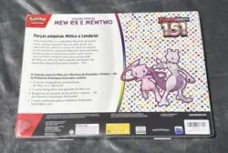 Pokemon Mew EX Mewtwo Scarlet & Violet Box Set 151 Brazilian Giant Sealed - Image 3
