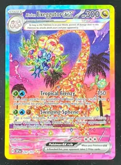 2024 Pokemon SV Surging Sparks - SSP EN #242/191 Alolan Exeggutor Ex - Image 1
