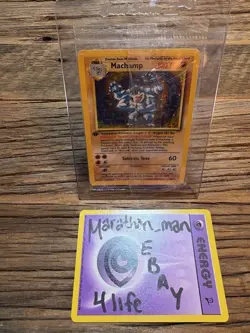 1999 Pokemon TCG Machamp #8/102 NM Sealed Base Set 1st Edition Holo Rare WOTC - Image 1