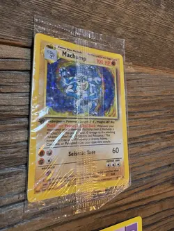1999 Pokemon TCG Machamp #8/102 NM Sealed Base Set 1st Edition Holo Rare WOTC - Image 3