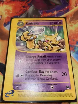 Kadabra - 84/165 Expedition Base Set - Pokemon TCG - 2002 NM - Image 2