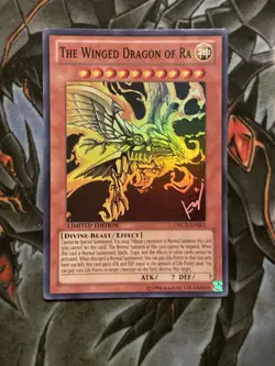 Yu-Gi-Oh! The Winged Dragon of Ra Limited Edition ORCS-ENSE2 Super Rare Shiny NM - Image 1