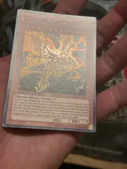 Yu-Gi-Oh! The Winged Dragon of Ra Limited Edition ORCS-ENSE2 Super Rare Shiny NM - Image 3