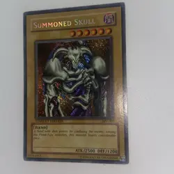 Yu-gi-oh Summoned Skull Reverse Foil Misprint Lp - Image 2