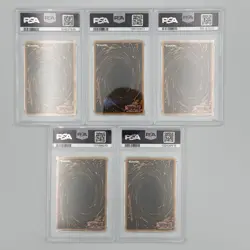 Yugioh Exodia the Forbidden One Complete QCR Set PSA 9, 8 - TN23 MP24 2024 2023 - Image 2