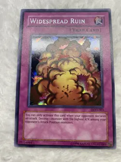 yugioh Widespread Ruin DOD-003 Secret Rare Unlimited Edition MP - Image 1