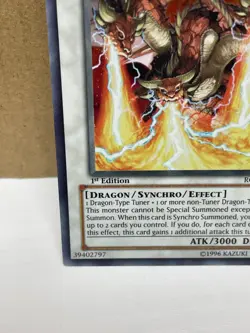 Yu-Gi-Oh! Trident Dragion Ultra Rare RGBT-EN043 Raging Battle 1st LP - Image 5