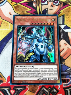 Zaborg the Mega Monarch dupo-en079 1st Edition (NM) Ultra Rare Yu-Gi-Oh! - Image 1
