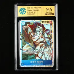 CCG GemMint 9.5 2025 ONE PIECE CHN .TCG Card OP13-042 SR Edward Newgate - Image 1