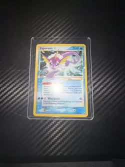 Vaporeon Gold Star Power Keepers Ultra Rare Holo Card 102/108 READ DESCRIPTION - Image 1