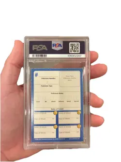 Nintendo Power Pokemon Stadium Mewtwo Insert Card PSA 5 Pop 11 Only 3 Higher! - Image 2