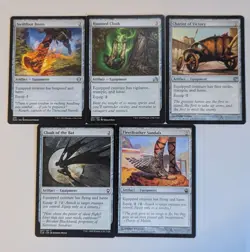 MTG Equipment lot - Haste and Other Keywords. 5 Cards - Image 1