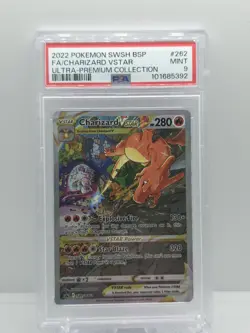 Charizard VSTAR SWSH262 SWSH: Sword & Shield Promo Cards Holo PSA 9 - Image 1