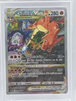 Charizard VSTAR SWSH262 SWSH: Sword & Shield Promo Cards Holo PSA 9 - Image 2