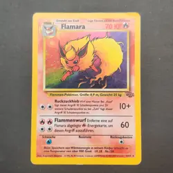 Pokemon TCG Karte - Flamara 3/64 Jungle Dschungel Holo Deutsch - Image 2
