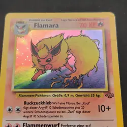 Pokemon TCG Karte - Flamara 3/64 Jungle Dschungel Holo Deutsch - Image 4
