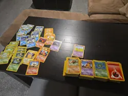 Vintage Pokemon Lot C/UC 480 Cards - Base Set, Fossil, Jungle, B2, Neo, Team R - Image 2