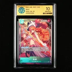 CCG GemMint 10 2024 ONE PIECE CHN .TCG Card OP02-036 SR Nami - Image 1