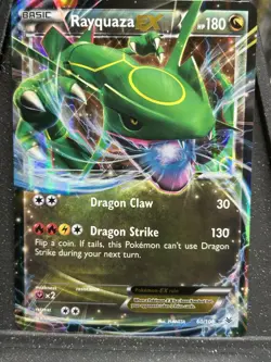 Pokemon Rayquaza EX TCG Card Roaring Skies Ultra Rare, 60/108 - Image 1