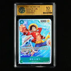 CCG Pristine 10 2025 ONE PIECE CHN .TCG Card PRB02-005 SR Monkey D. Luffy - Image 2