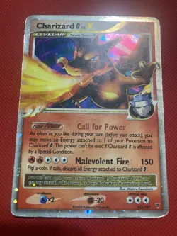 Charizard G Lv.X 143/147 Supreme Victors Pokemon Card TCG - Image 3