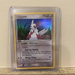 Zangoose 25/108 Power Keepers Holo Rare STAMPED 2007 Pokemon Card - Image 1