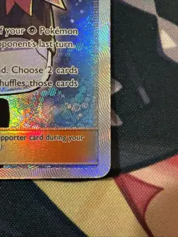 Morty - 212/214 - Pokemon Lost Thunder Sun & Moon Full Art Ultra Rare Card NM - Image 2
