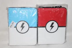 2 Set Card Binder for Pokemon Cards Holder Fits 400 Cards w/ 50 Removable Sleeve - Image 1