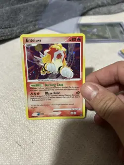 MAJOR HOLO ENTEI 4/132 Secret Wonders Crack Ice 2007 Pokemon Card NM - Image 1