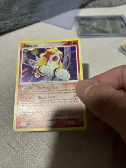 MAJOR HOLO ENTEI 4/132 Secret Wonders Crack Ice 2007 Pokemon Card NM - Image 2