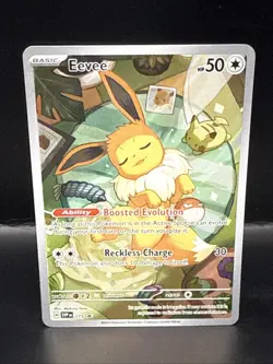 Pokemon TCG Eevee 173 Holo Promo Prismatic Evolutions ETB Sealed Card B - Image 1