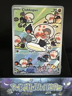 Pokemon Card Clobbopus 207/191 Surging Sparks Illustration Rare NM - Image 1