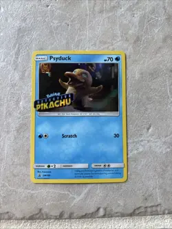 Psyduck SM199 Holo Detective Pikachu Promo Card Target Exclusive Pokemon - Image 1