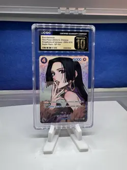 CGC Pristine 10 One Piece TCG Card Game Chinese Boa Hancock OP01-078 SP - Image 1