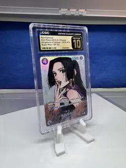 CGC Pristine 10 One Piece TCG Card Game Chinese Boa Hancock OP01-078 SP - Image 2