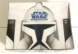 Star Wars Pocketmodel TCG trading Card Game Game Pack Sealed Box Clone Wars - Image 1