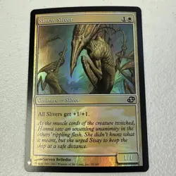 MTG Sinew Sliver FOIL Planar Chaos PLD The List Common - Image 1