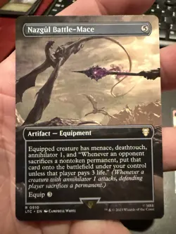 Nazgul Battle-Mace (Borderless) Lord of the Rings Non-Foil 510 - Image 1