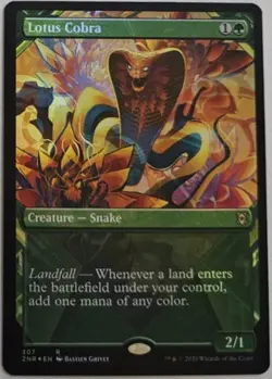 Lotus Cobra (Showcase) Zendikar Rising Foil - Image 1
