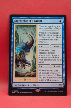 Stormchaser's Talent - Rare - MTG Magic Bloomburrow BLB - #75 Enchantment - Image 1