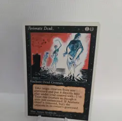 MTG 1x Animate Dead Core Set 4th Edition OLD SCHOOL Magic the Gathering LP - Image 2