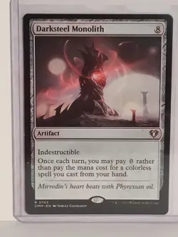 MTG Darksteel Monolith - Commander Masters #743 - Image 1