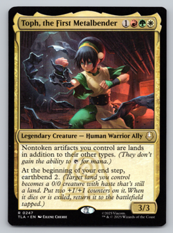 Toph, the First Metalbender - MTG Avatar: The Last Airbender TLA - Image 1